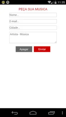 Aliança FM 98 android App screenshot 2